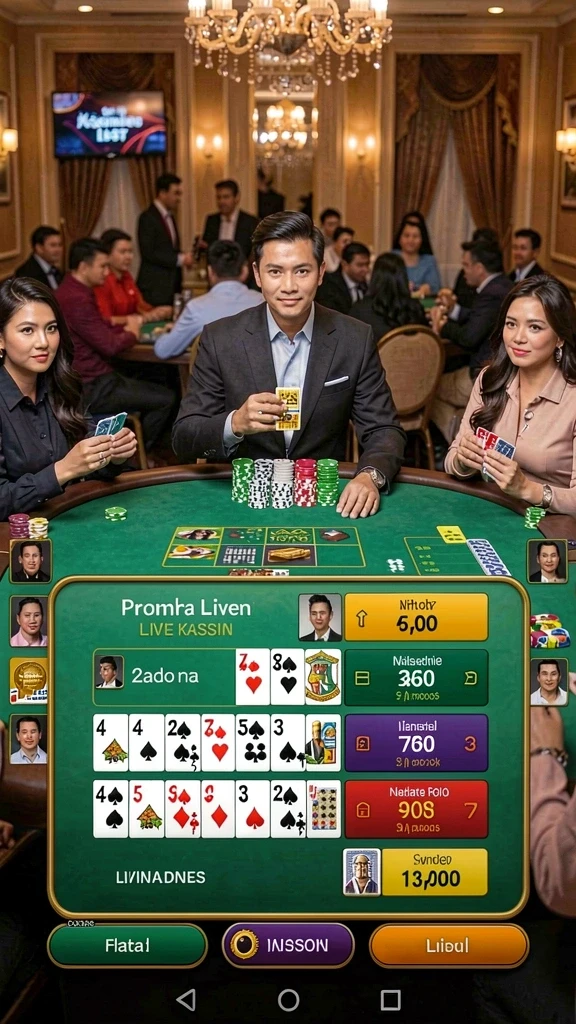 Tampilan menu utama yang menarik dan mudah dipahami.