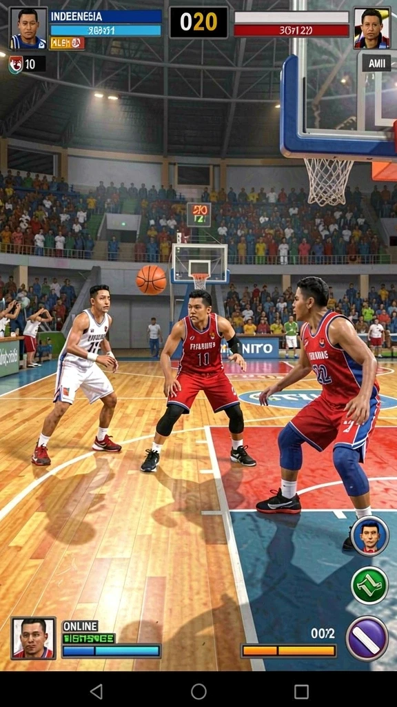 Gameplay seru dengan beragam pilihan permainan.