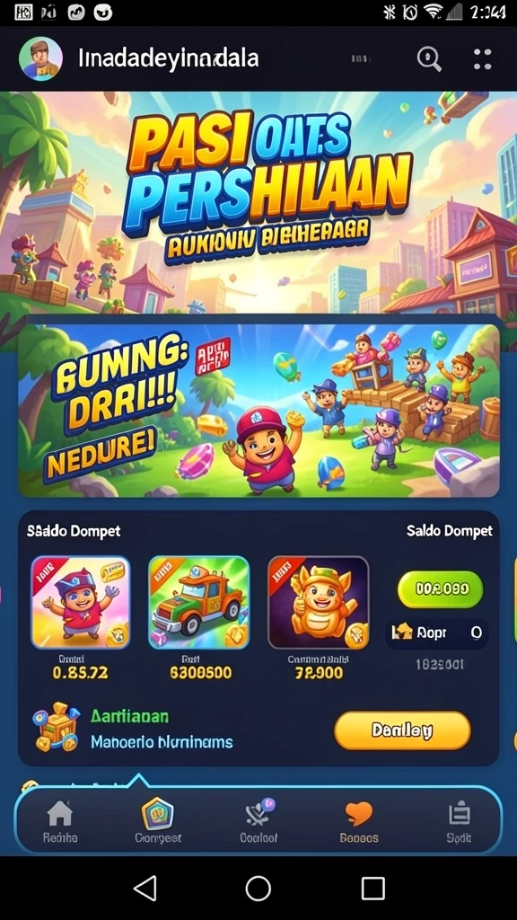 Karakter baru yang menarik dan penuh warna.