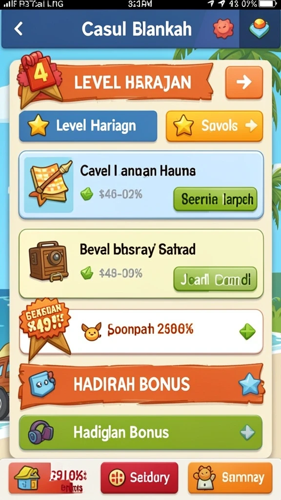 Fitur bonus yang menarik pada permainan slot.