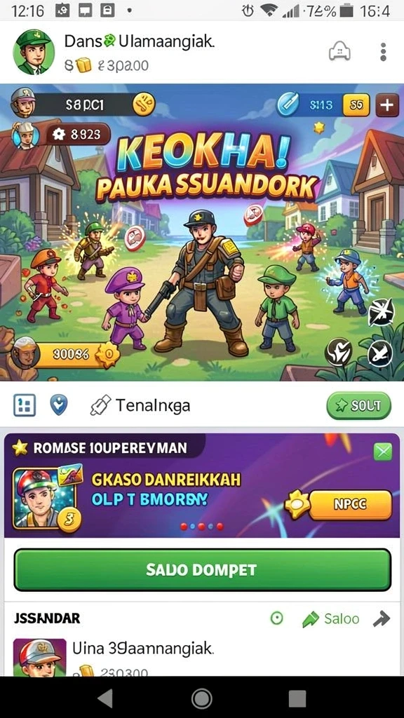 Tampilan antarmuka yang menarik dan mudah dipahami.