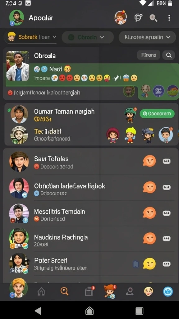 Efek visual yang menakjubkan saat bermain.