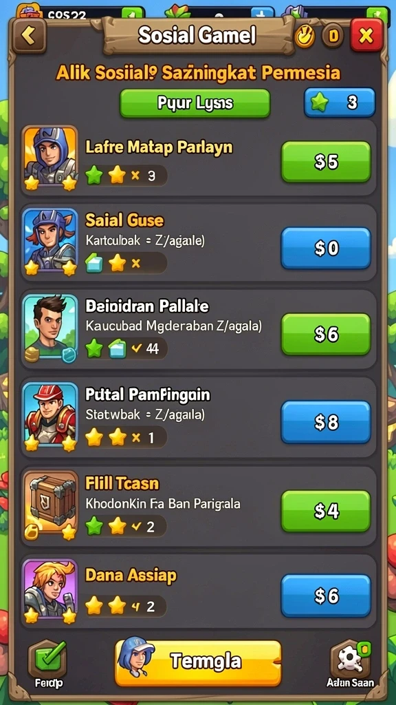 Tampilan awal yang menarik dan intuitif.