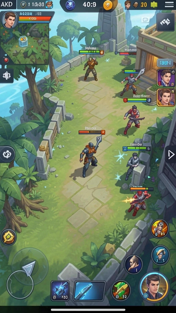 Gameplay yang seru dengan berbagai tantangan menunggu.