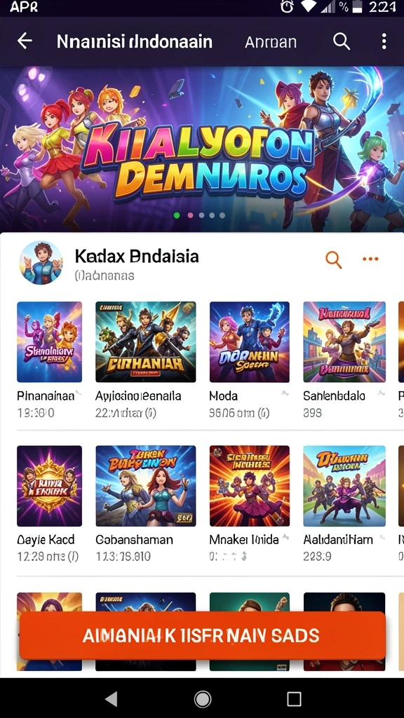 Tampilan awal aplikasi BIG777 yang menarik dan informatif.