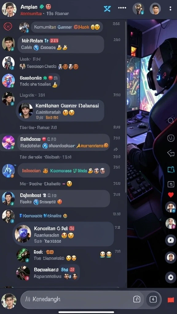 Fitur mode multiplayer yang memungkinkan interaksi antar pemain.