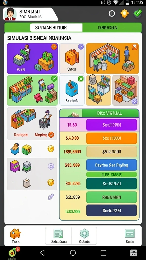 Fitur multiplayer yang memungkinkan persaingan seru dengan teman.