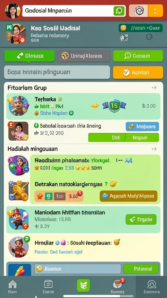 Fitur bonus interaktif yang membuat permainan semakin seru.