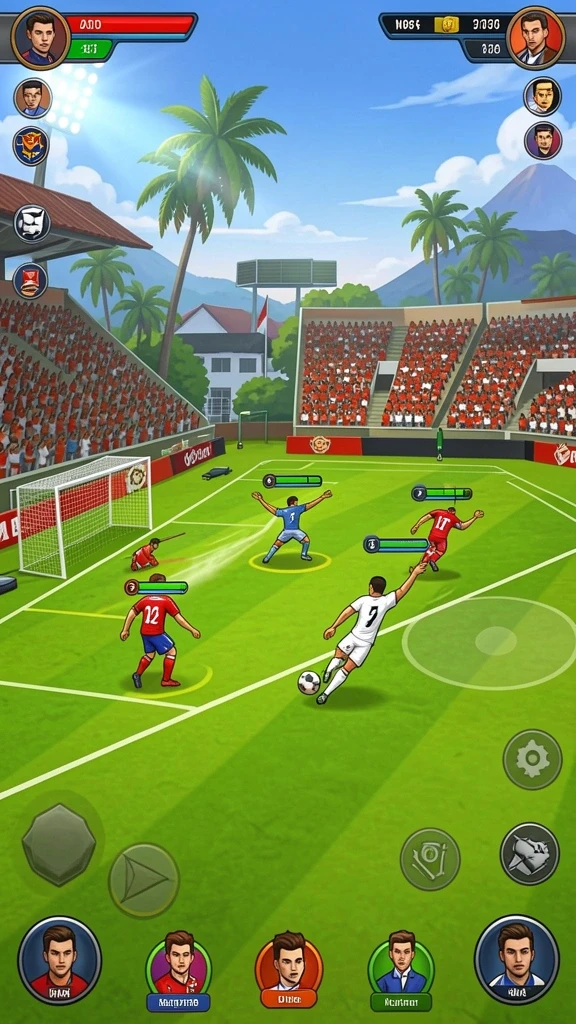 Screenshot menampilkan antarmuka permainan yang intuitif.