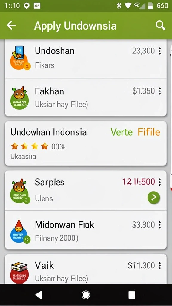 Berbagai karakter unik dan menawan untuk dipilih.