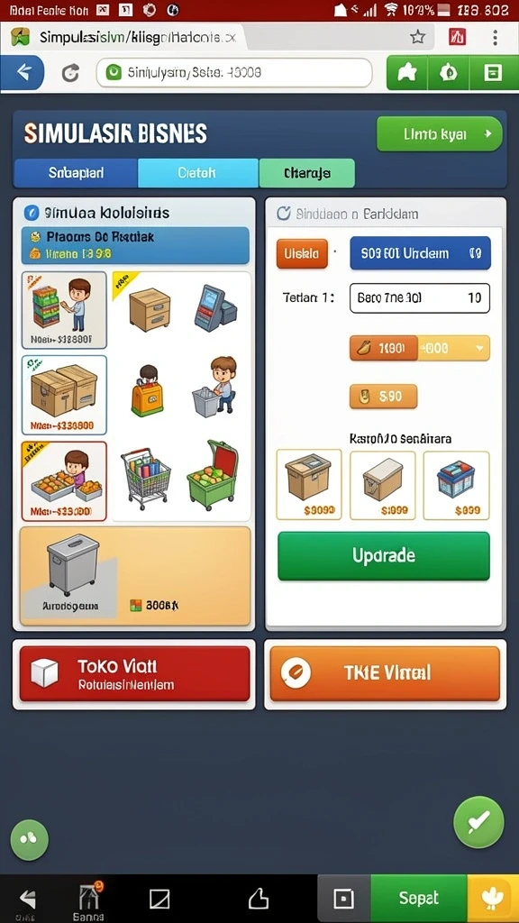 Screenshot menunjukkan pemain sedang bersaing di mode multiplayer.
