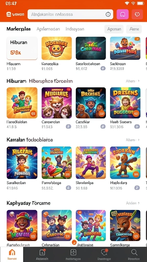 Gameplay yang seru dan menantang dengan banyak pilihan strategi.