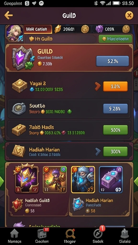 Interaksi sosial yang seru di mode multiplayer.
