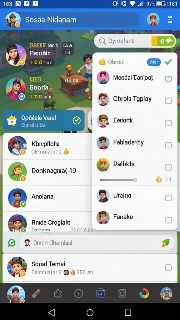 Fitur permainan langsung untuk pengalaman lebih interaktif.