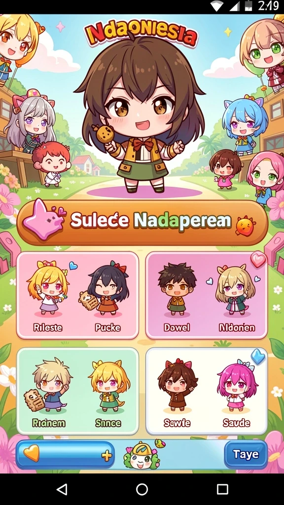 Tampilan antarmuka yang intuitif dan menarik.