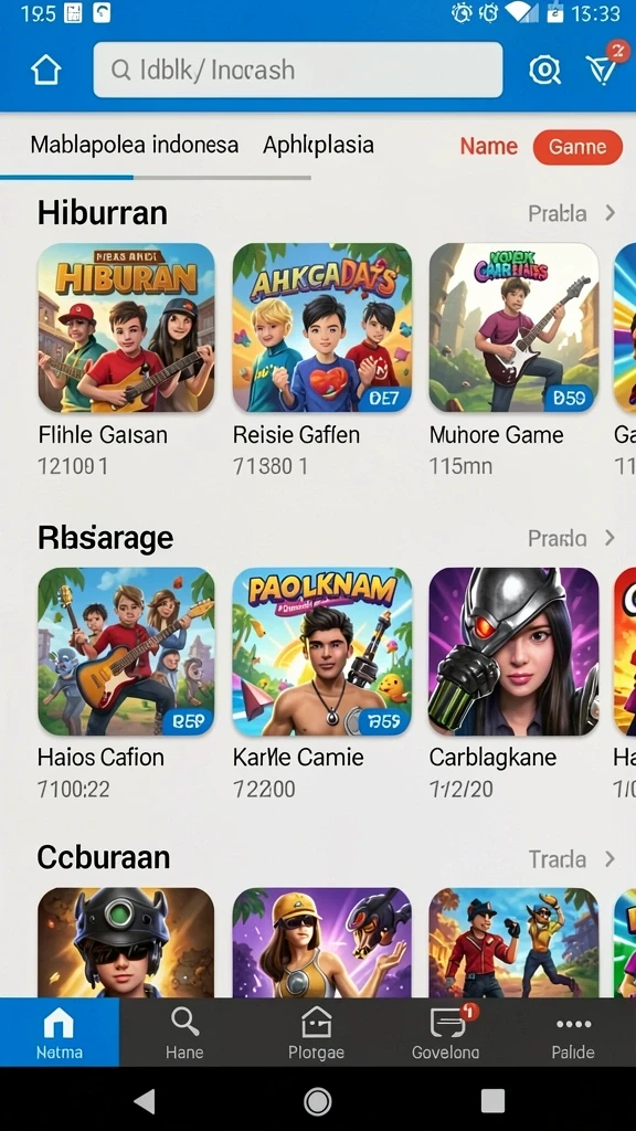 Karakter unik yang bisa dipilih oleh pemain.