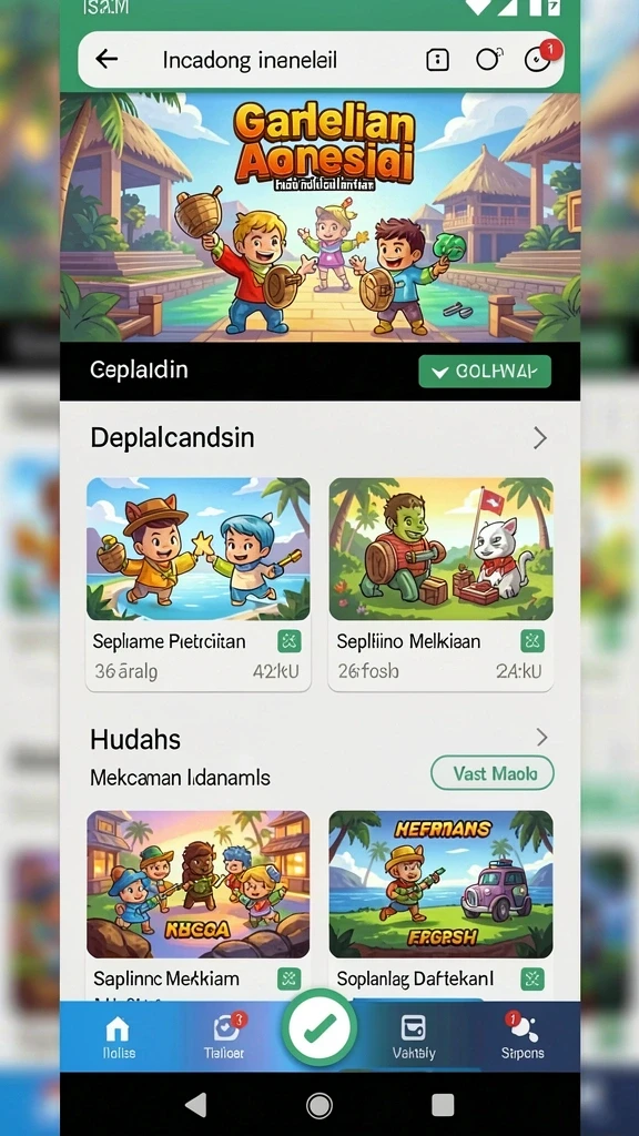 Fitur tantangan harian yang mengasyikkan dan bermanfaat.