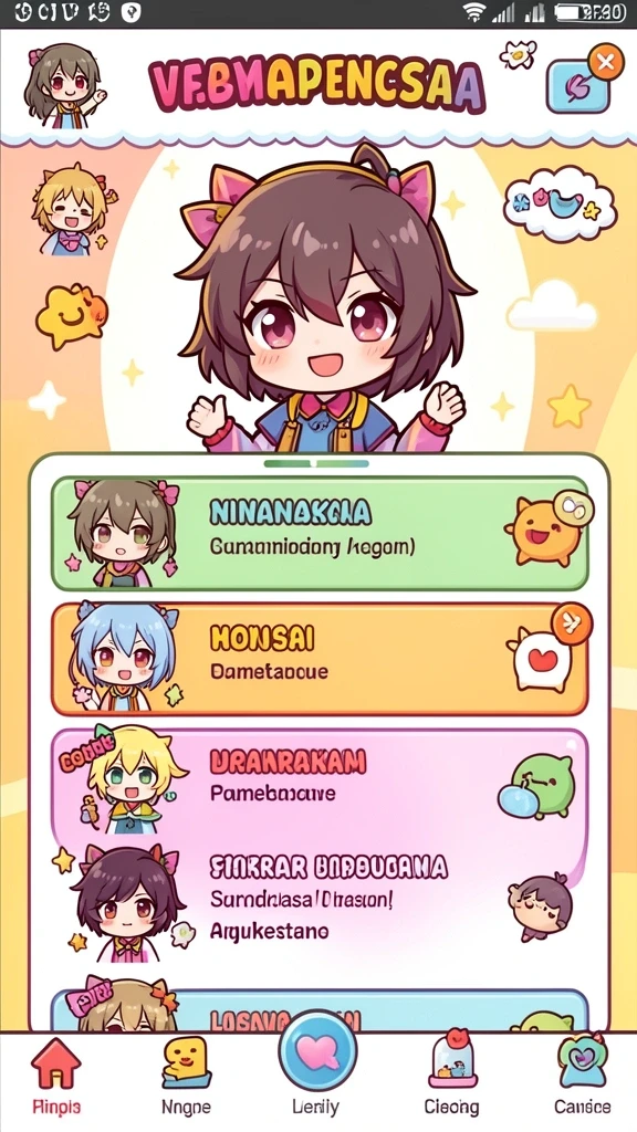 Menu navigasi yang mudah dan ramah pengguna.