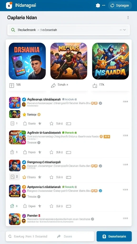 Berbagai permainan kasino yang seru untuk dimainkan.