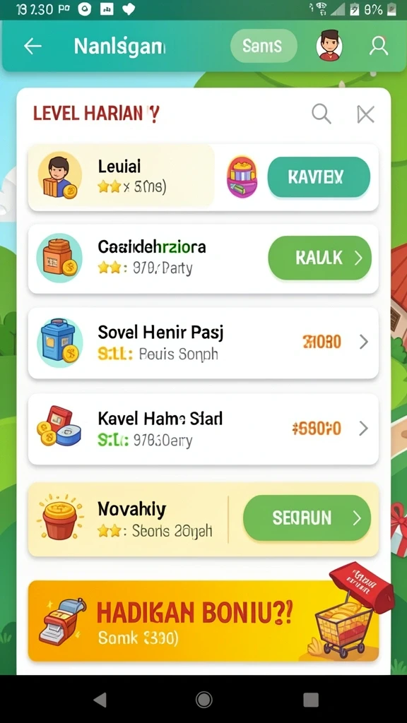Fitur bonus menarik untuk meningkatkan kemenangan.