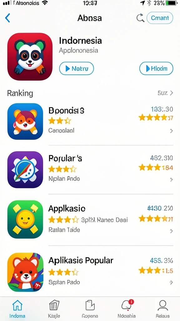 Tampilan antarmuka yang user-friendly dan menarik.