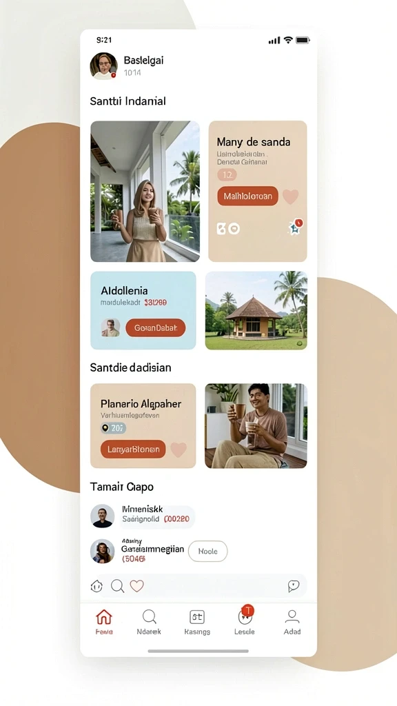 Tampilan antarmuka yang menarik dan intuitif.