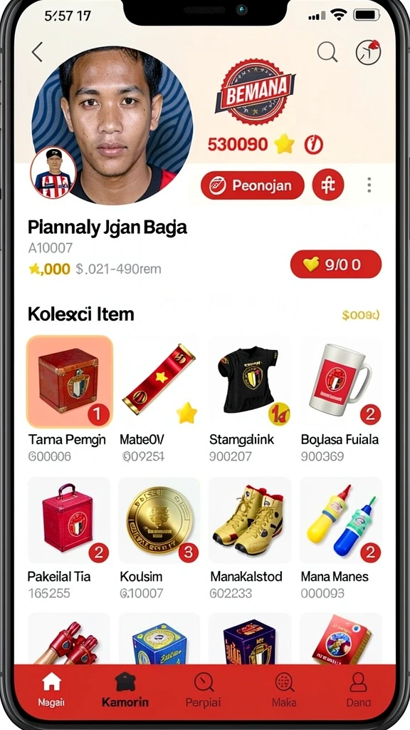 Berbagai permainan menarik untuk semua pemain.