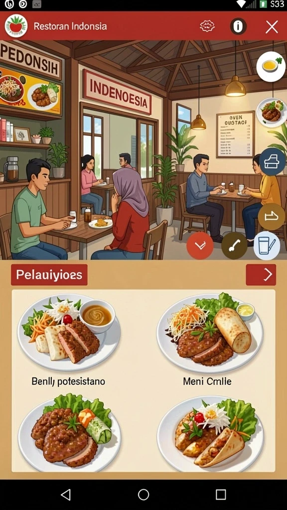 Tantangan seru yang membuat adrenalin meningkat.