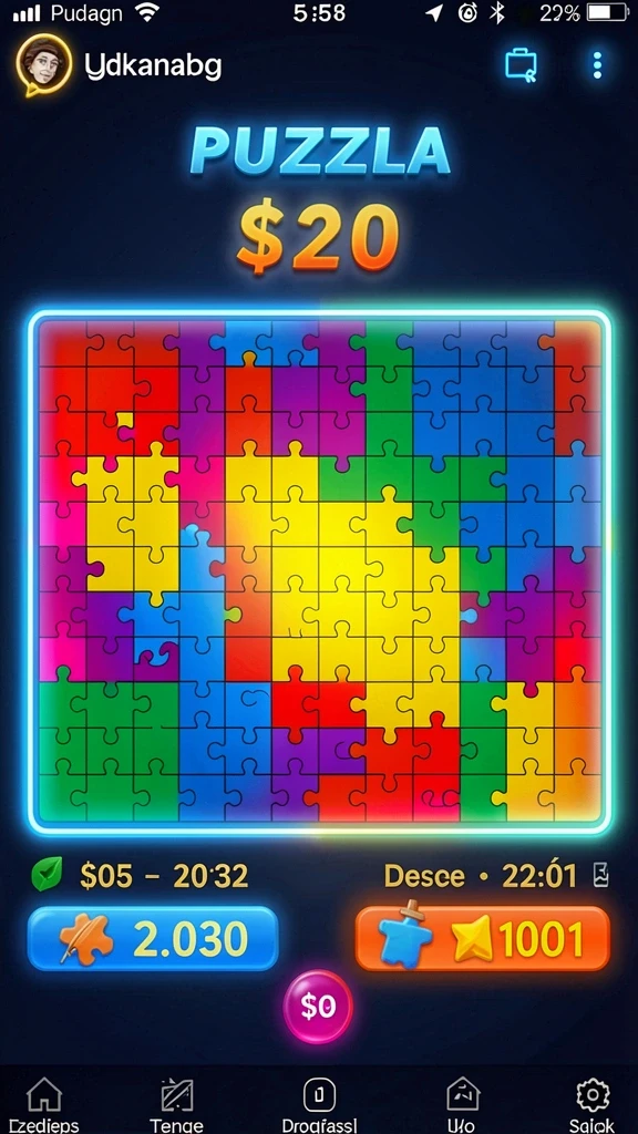 Tampilan gameplay yang seru dan mendebarkan.