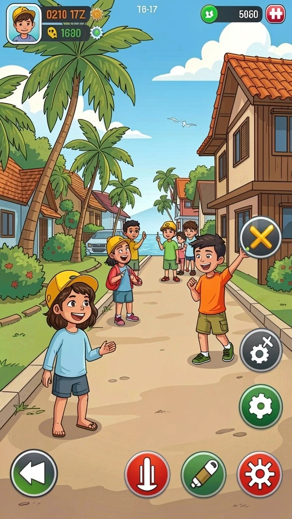 Grafis yang memukau dengan efek visual yang fantastis.