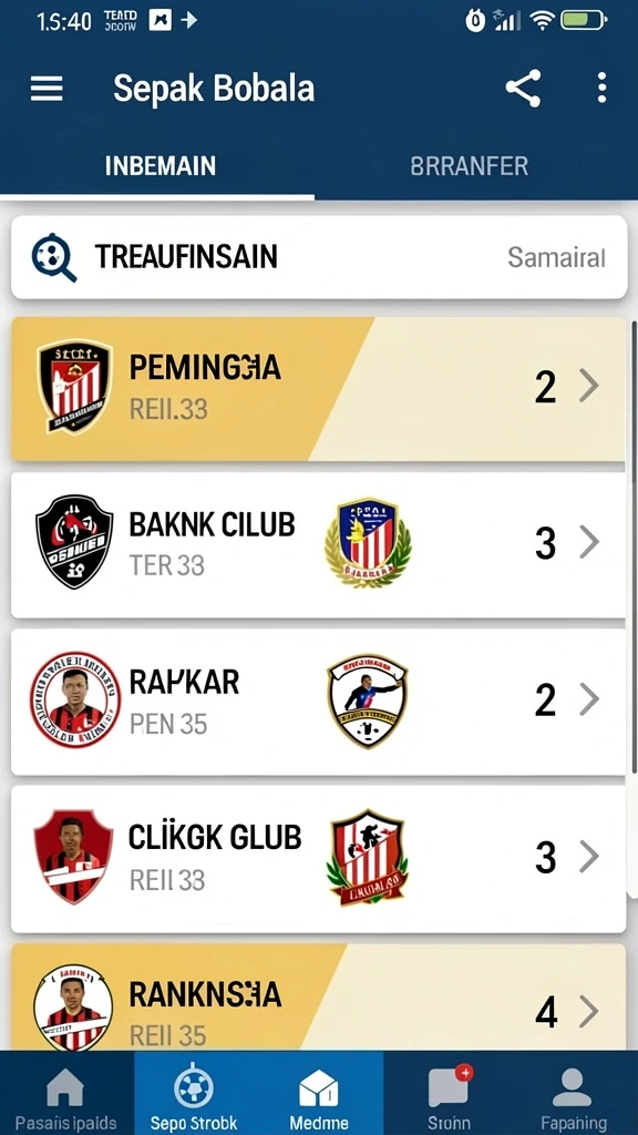 Turnamen dengan hadiah menarik setiap minggunya.
