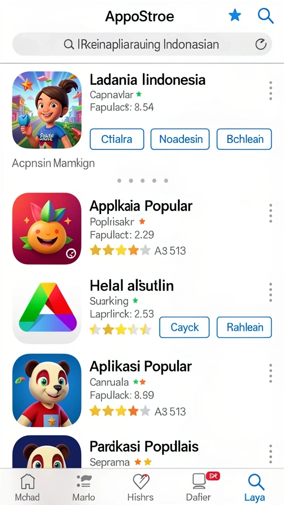 Grafik level yang penuh warna dan detail.