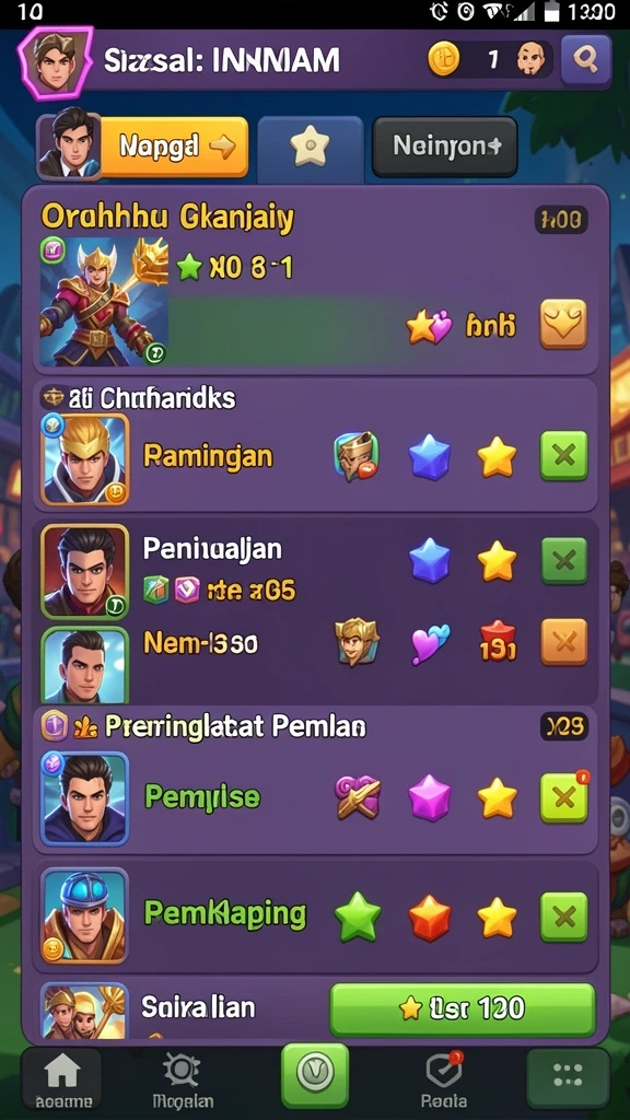 Tampilan antarmuka yang menarik dan mudah digunakan.