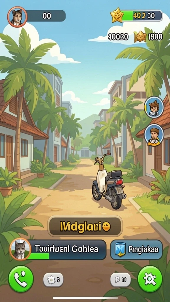 Pengalaman permainan yang seru dan mendalam.