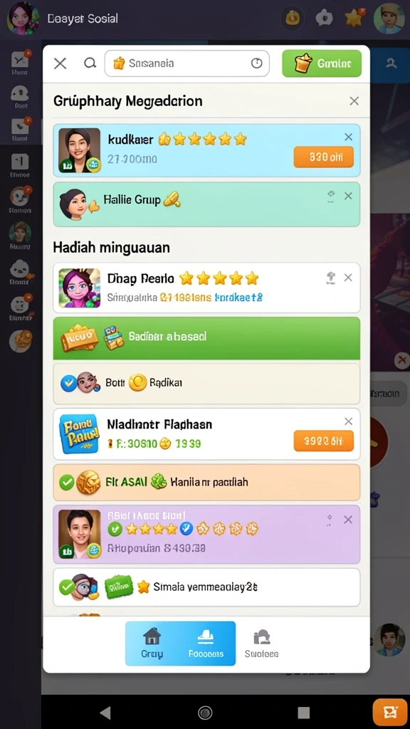 Tampilan awal RPWIN yang menarik dan intuitif.