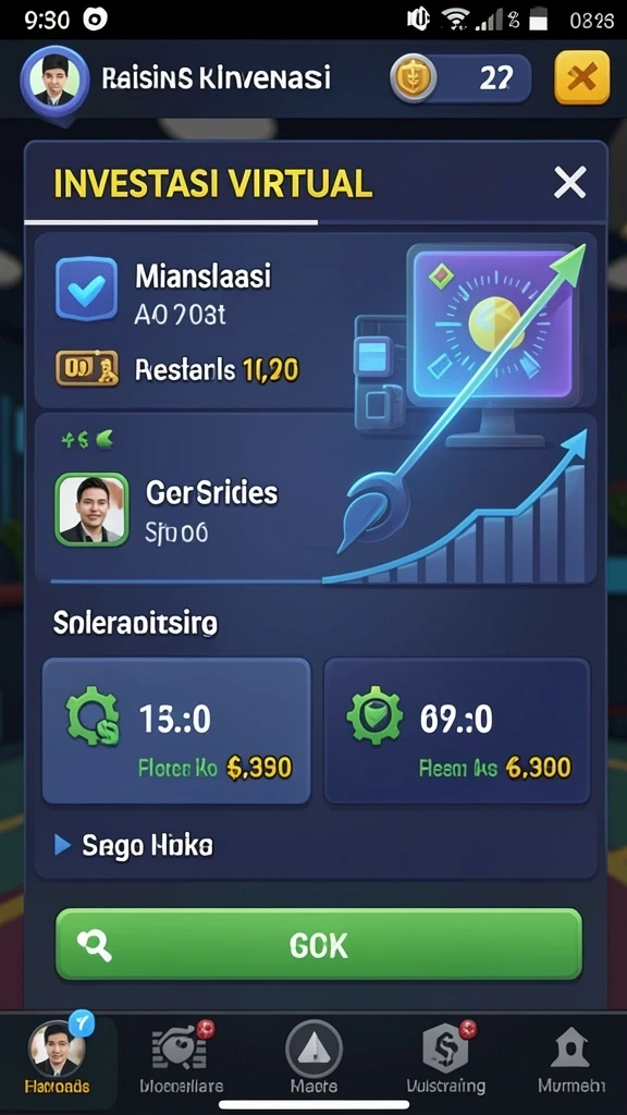 Gameplay yang seru dan penuh tantangan.
