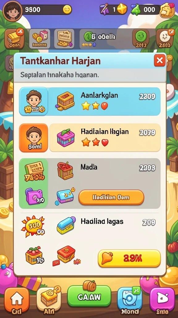 Tampilan antarmuka yang bersih dan mudah digunakan.