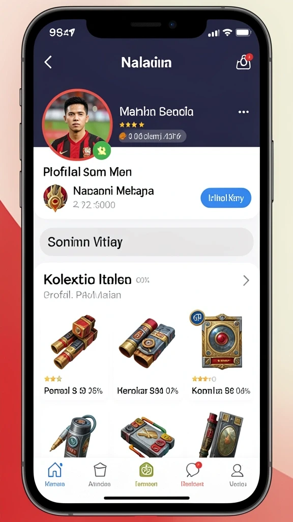 Fitur komunitas yang mendukung interaksi antarpemain.