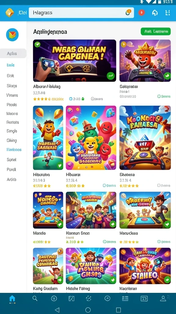 Tangkapan layar berbagai lokasi menarik dalam game.