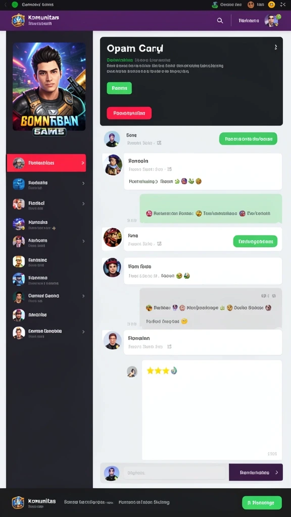 Beragam karakter unik untuk dimainkan.