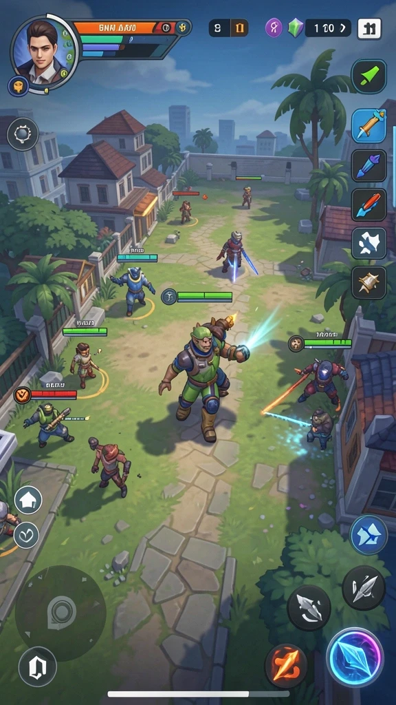 Fitur mode multiplayer yang memungkinkan bermain dengan teman.