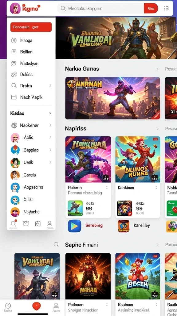 Screenshot dari misi seru yang penuh tantangan.
