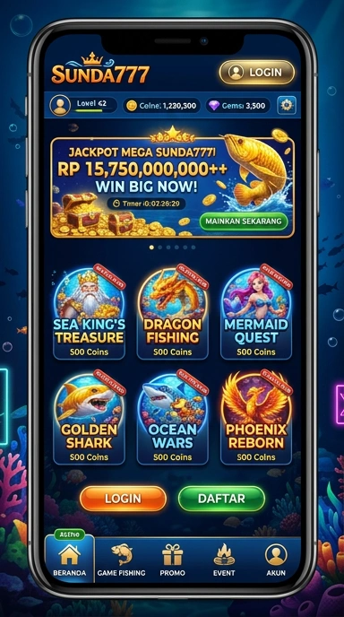 sunda777 — menu pengaturan